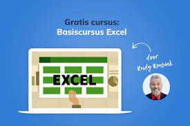 cursus excel gratis