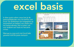 excel cursussen