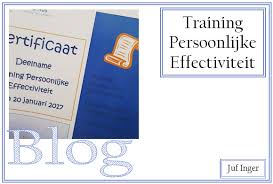 training persoonlijke effectiviteit